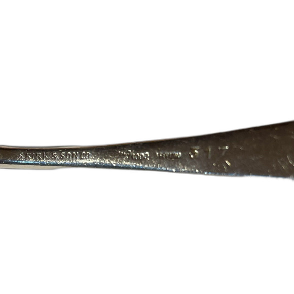 Kirk repousse preserve spoon 925 - Picture 4 of 12